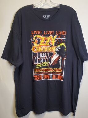 373. NWOT - Ozzy Osbourne 'Diary of a Madman' Graphic Tee